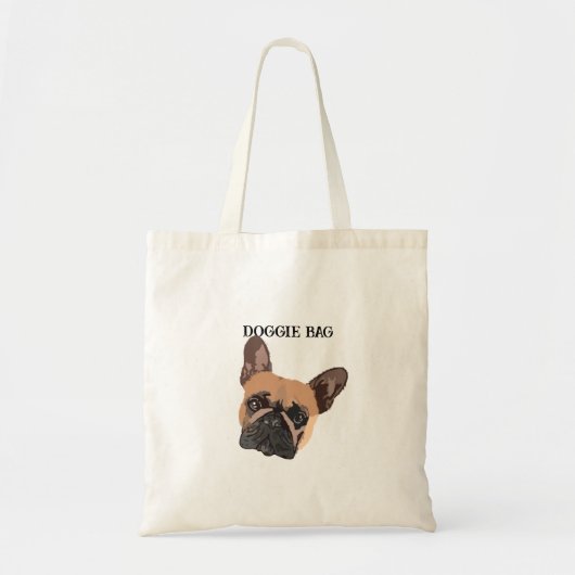 Franse Bulldog Tote Bag (Voorkant)