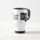 Franse Bulldog Travel Mug – Reisbeker (Voorkant rechts)