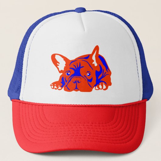 Franse Bulldog Trucker Pet (Voorkant)