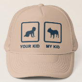 Franse Bulldog Trucker Pet (Voorkant)