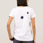 Franse bulldog T'shirten T-shirt (Achterkant)