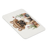 Franse Bulldog Tuinieren Bloempotten Magneet (Rechterzijde)