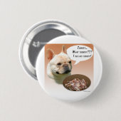 Franse Bulldog Turkije Ronde Button 5,7 Cm (Voorkant /achterkant)