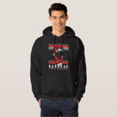 Franse Bulldog Ugly Kerstmis Hoodie (Voorkant volledig)