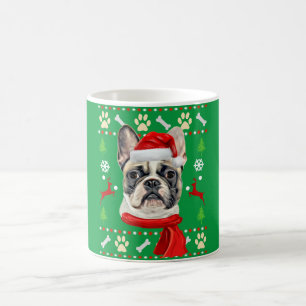 Franse Bulldog Ugly Kerstmis Koffiemok