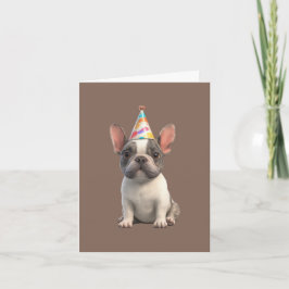 Franse Bulldog Uitnodigingskaart