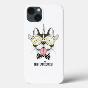 Franse Bulldog Unicorn Case-Mate iPhone Case