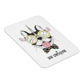 Franse Bulldog Unicorn Magneet (Rechterzijde)