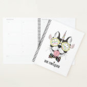 Franse Bulldog Unicorn Planner (Display)