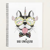 Franse Bulldog Unicorn Planner (Voorkant)