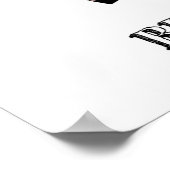 Franse Bulldog Unicorn Poster (Hoek)