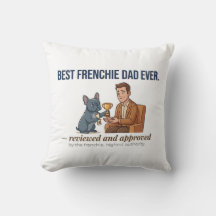 Franse Bulldog Vader Award Grappige Franse Decorat