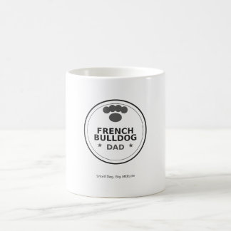 Franse Bulldog Vader — Kleine Hond, Grote Attitude Koffiemok