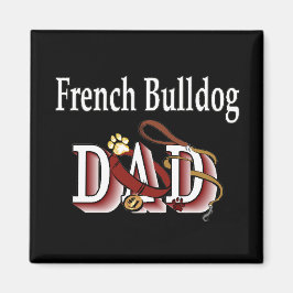 franse bulldog vader magneet