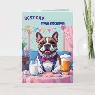 Franse Bulldog Vader Vaderdag Kaart