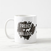 Franse Bulldog Vaderdag Hondenliefhebber Cute Koffiemok (Links)