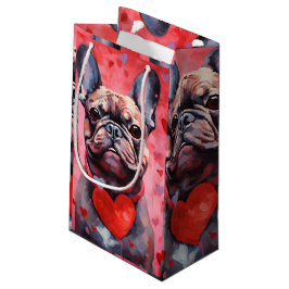 Franse Bulldog Valentijnsdag Klein Cadeauzakje