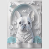 Franse Bulldog van papier (Voorkant)