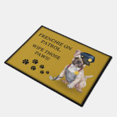 Franse Bulldog Veiligheidsdeurmat Deurmat (Schuin)