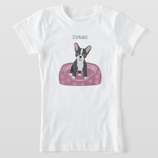 Franse Bulldog Verjaardag T-shirt (Laagn)