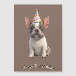 Franse Bulldog Verjaardagskaart
