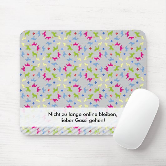 Franse Bulldog verklaring grappig Muismat (Met muis)