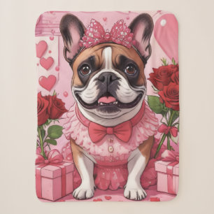 Franse Bulldog Verliefd French Bulldog Sherpa Deken