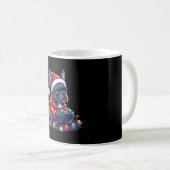 Franse Bulldog Videospel Controller Licht Sneeuw S Koffiemok (Voorkant rechts)