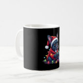 Franse Bulldog Videospel Controller Licht Sneeuw S Koffiemok (Voorkant links)