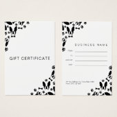 Franse bulldog visitekaartje (Voorkant /achterkant)