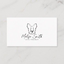 Franse bulldog visitekaartje