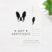 Franse bulldog visitekaartje (Bureau)