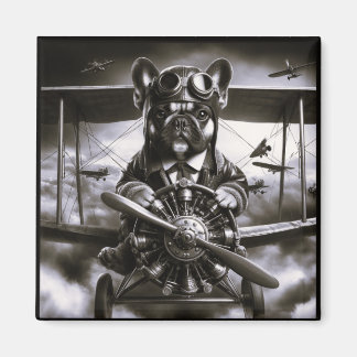 Franse Bulldog vlieger magneet