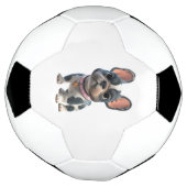 Franse Bulldog Voetbal (Gedraaid)