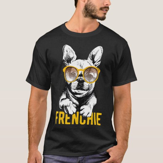 Franse Bulldog voor Frenchie Dog Fans T-shirt (Voorkant)