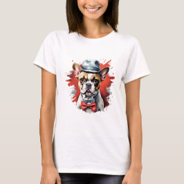 Franse Bulldog voor hondenliefhebbers Schattige T-shirt