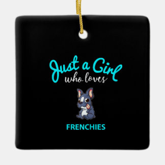 Franse Bulldog voor meisjes Kinder Bulldog Keramisch Ornament
