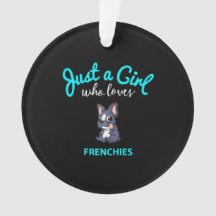 Franse Bulldog voor meisjes Kinder Bulldog Ornament