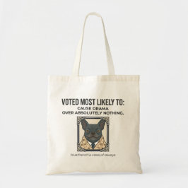 Franse Bulldog Waarschijnlijk Drama Veroorzaken Gr Tote Bag