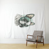 Franse bulldog wandkleed (In Situ (horizontaal))