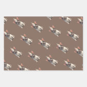 Franse Bulldog Wrap Papier Inpakpapier Vel (Voorkant 2)