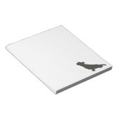 Franse Bulldog Yoga Dog Notitieblok (Schuin)