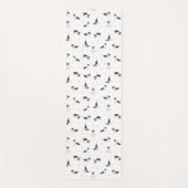 Franse bulldog yoga pose yogamat (Voorkant)