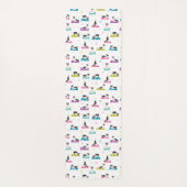 Franse bulldog yoga pose yogamat (Achterkant)