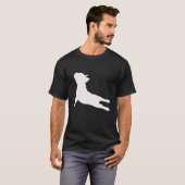 Franse Bulldog Yoga T-Shirt (Voorkant volledig)