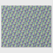 Franse Bulldog zittend Cadeaupapier (Vlak)