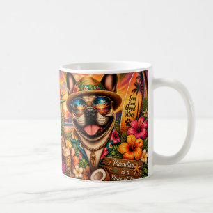 Franse Bulldog Zomer Koffiemok