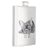 Franse Bulldog zwart Flacon (Rechts)