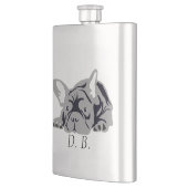 Franse Bulldog zwart Flacon (Links)