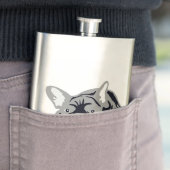 Franse Bulldog zwart Flacon (Voorbeeld)